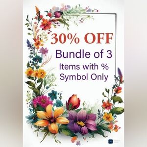 30% OFF - Bundle of 3 Items